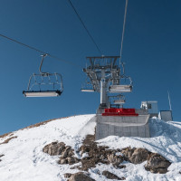 Sesselbahn En l'Eau-Pointe de l'Eau, Februar 2023