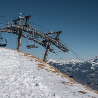 Sesselbahn En l'Eau-Pointe de l'Eau, Februar 2023