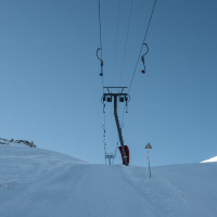 Schlepplift Porte d'Onnaz, Februar 2023