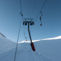 Schlepplift Porte d'Onnaz, Februar 2023
