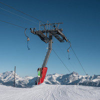 Schlepplift Porte d'Onnaz, Februar 2023