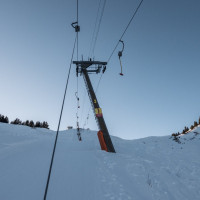 Schlepplift Conche 2000, Februar 2023