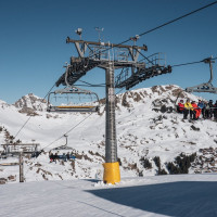 Sesselbahn Les Crosets, Februar 2023