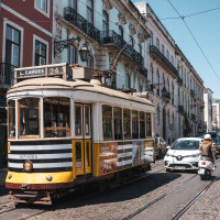 Strassenbahn in Lissabon, August 2025