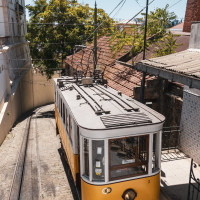 Standseilbahn Elevador da Lavra in Lissabon, August 2025