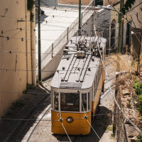 Standseilbahn Elevador da Lavra in Lissabon, August 2025