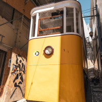 Standseilbahn Elevador da Lavra in Lissabon, August 2025