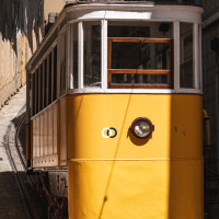 Standseilbahn Elevador da Lavra in Lissabon, August 2025