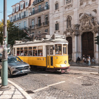 Strassenbahn in Lissabon, August 2025