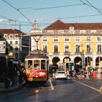 Strassenbahn in Lissabon, August 2025