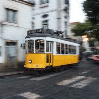 Strassenbahn in Lissabon, August 2025