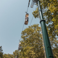 Korblift Jardim Zoológico in Lissabon, August 2025