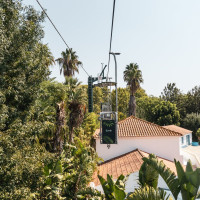 Korblift Jardim Zoológico in Lissabon, August 2025