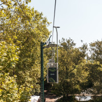 Korblift Jardim Zoológico in Lissabon, August 2025