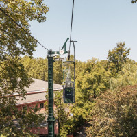 Korblift Jardim Zoológico in Lissabon, August 2025