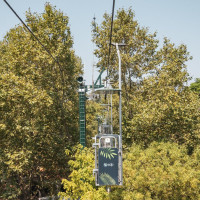 Korblift Jardim Zoológico in Lissabon, August 2025