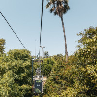 Korblift Jardim Zoológico in Lissabon, August 2025