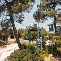 Korblift Jardim Zoológico in Lissabon, August 2025