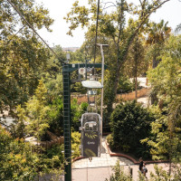 Korblift Jardim Zoológico in Lissabon, August 2025