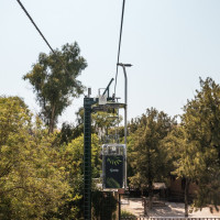 Korblift Jardim Zoológico in Lissabon, August 2025