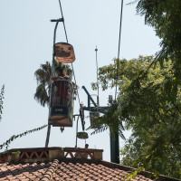 Korblift Jardim Zoológico in Lissabon, August 2025