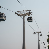 Kabinenbahn Expo Lissabon, August 2025
