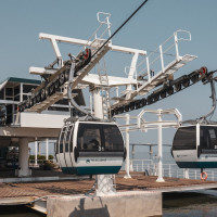 Kabinenbahn Expo Lissabon, August 2025