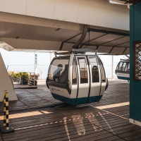 Kabinenbahn Expo Lissabon, August 2025