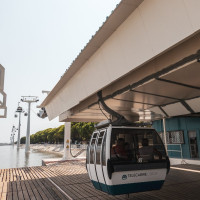 Kabinenbahn Expo Lissabon, August 2025