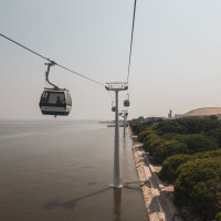 Kabinenbahn Expo Lissabon, August 2025