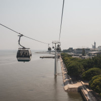 Kabinenbahn Expo Lissabon, August 2025