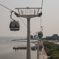Kabinenbahn Expo Lissabon, August 2025