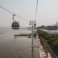 Kabinenbahn Expo Lissabon, August 2025