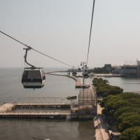 Kabinenbahn Expo Lissabon, August 2025