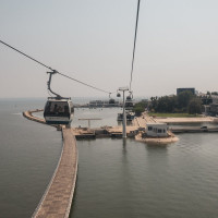 Kabinenbahn Expo Lissabon, August 2025