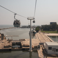 Kabinenbahn Expo Lissabon, August 2025