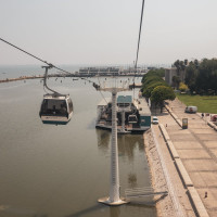 Kabinenbahn Expo Lissabon, August 2025