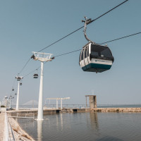 Kabinenbahn Expo Lissabon, August 2025