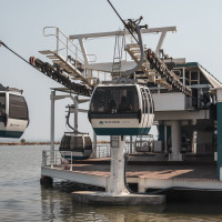 Kabinenbahn Expo Lissabon, August 2025