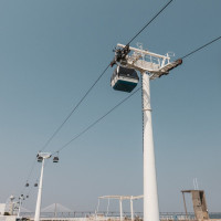 Kabinenbahn Expo Lissabon, August 2025