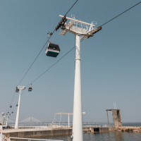Kabinenbahn Expo Lissabon, August 2025