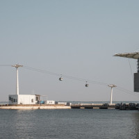 Kabinenbahn Expo Lissabon, August 2025