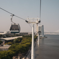 Kabinenbahn Expo Lissabon, August 2025