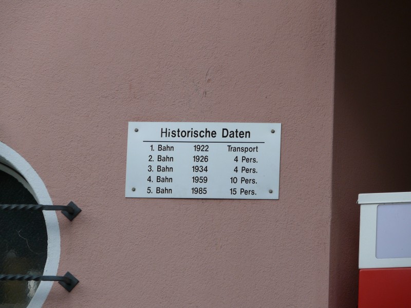 Geschichtsstunde an der Luftseilbahn Schattdorf-Haldi, Juli 2008