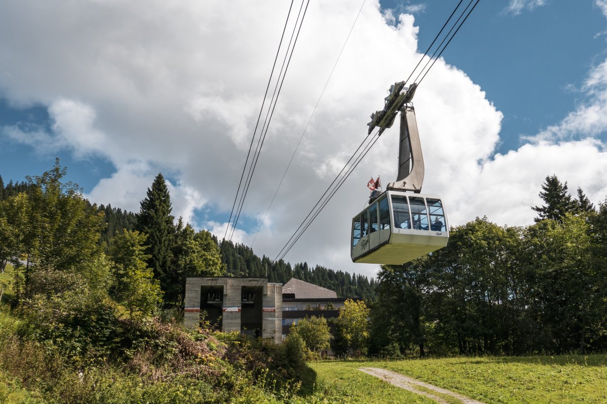 Luftseilbahn Weggis-Rigi Kaltbad, September 2022