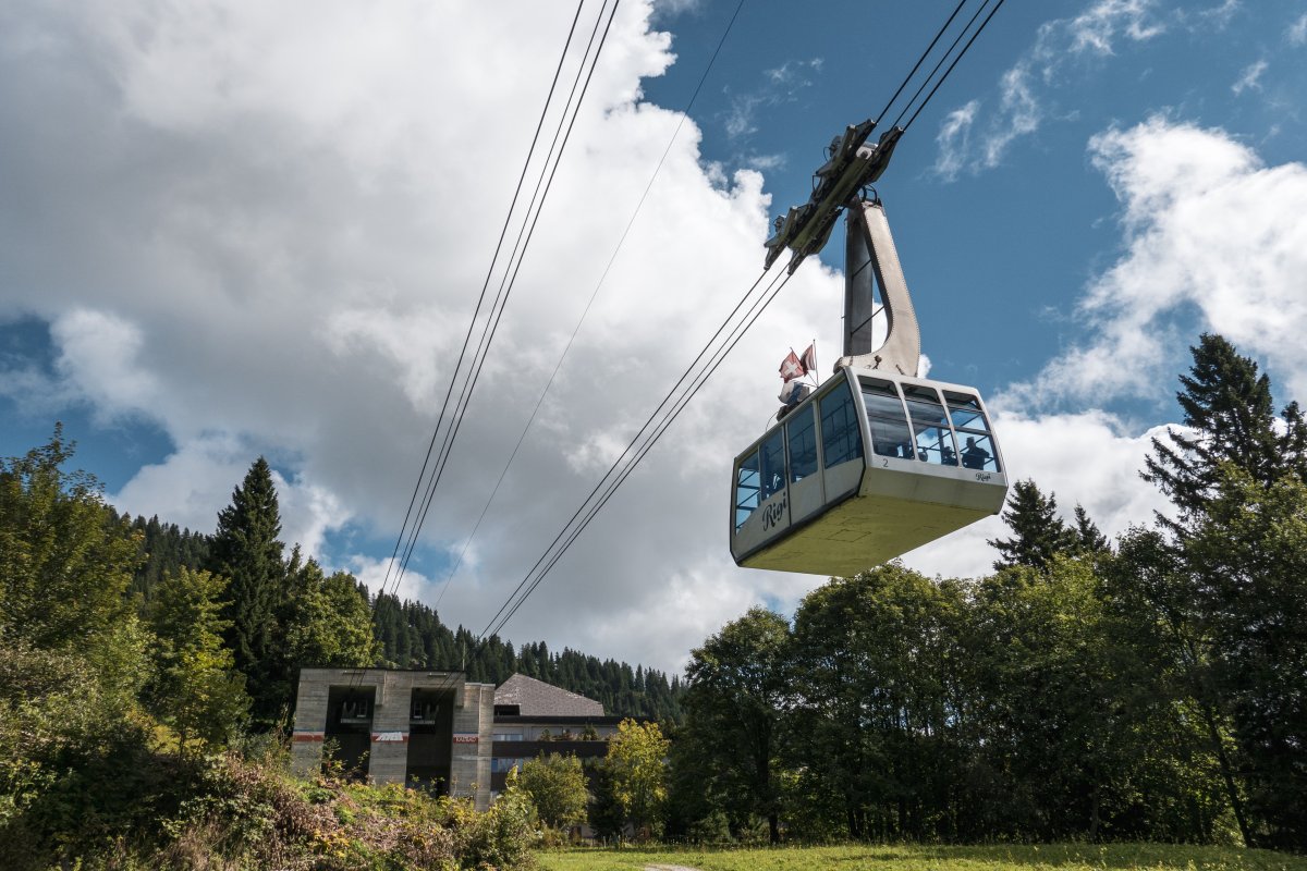 Luftseilbahn Weggis-Rigi Kaltbad, September 2022