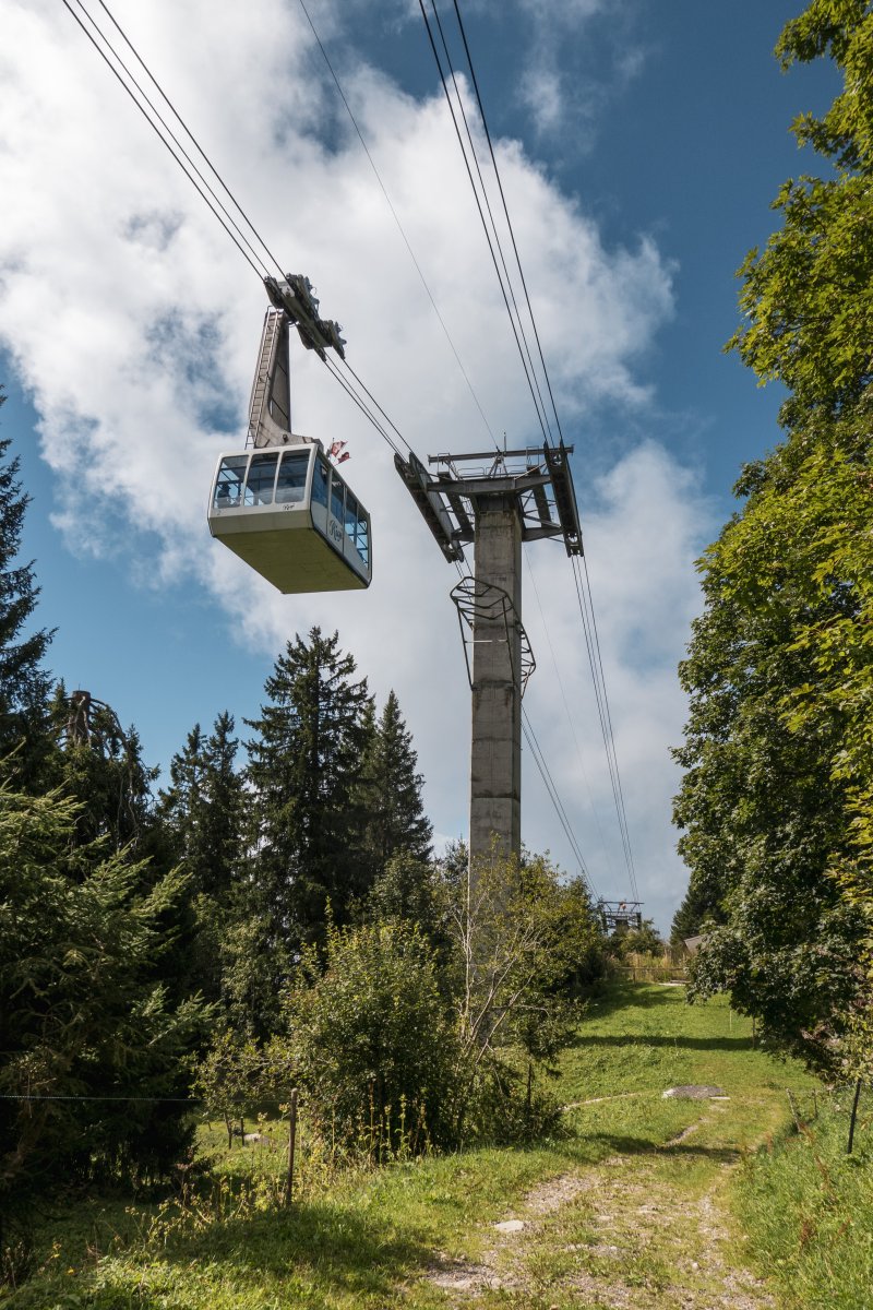 Luftseilbahn Weggis-Rigi Kaltbad, September 2022