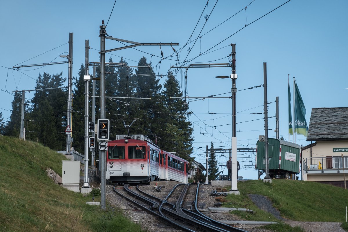 Zahnradbahn zur Rigi