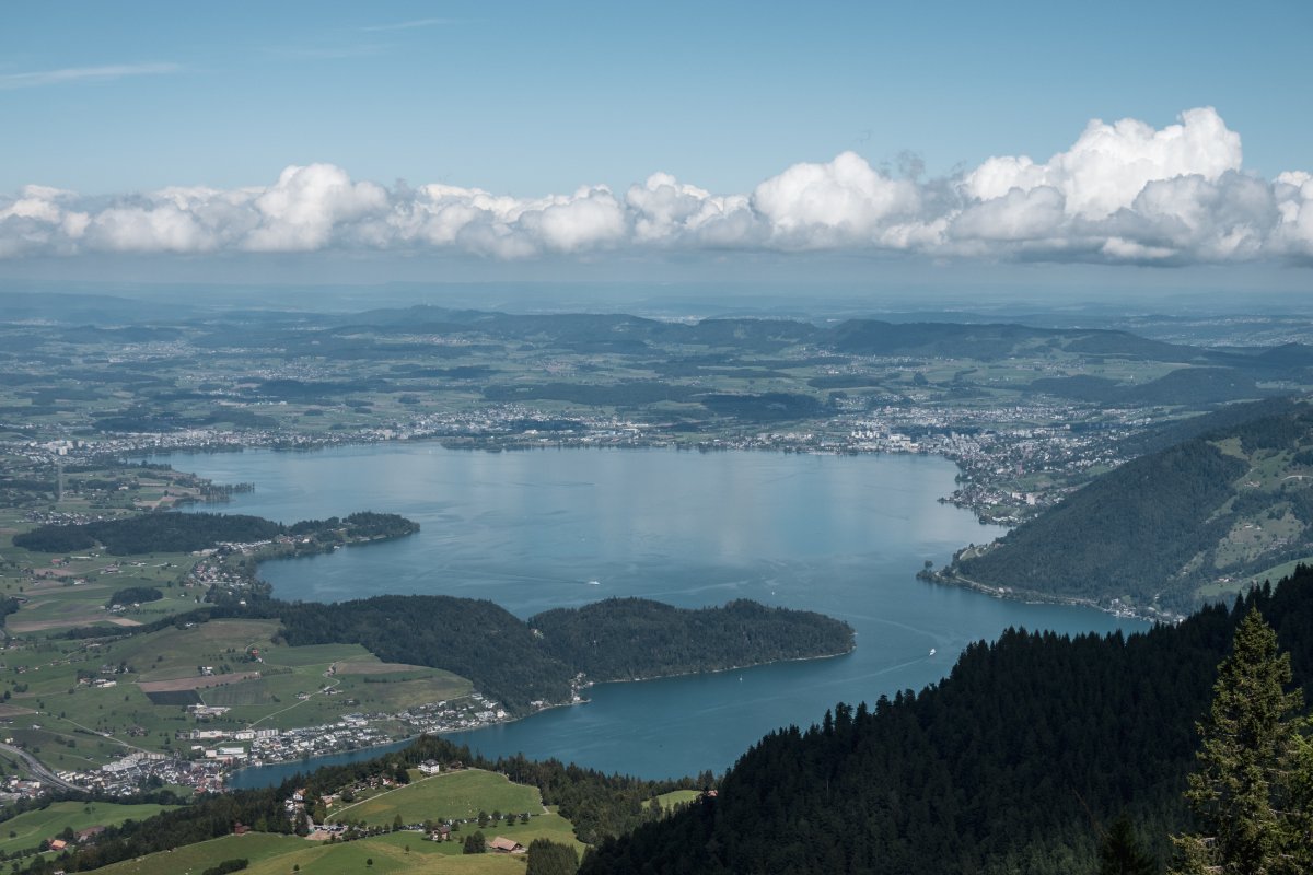 Panorama von der Rigi Staffelhöhe, September 2022