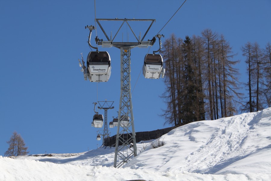 Kabinenbahn Glaris-Jatzmeder, März 2011